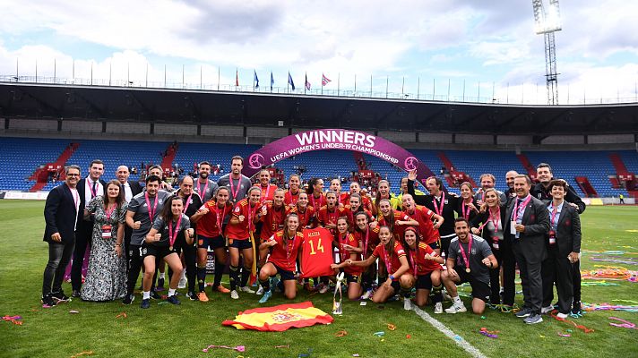 Telediario Fin de Semana - España, campeona de Europa sub'19 tras remontar a Noruega