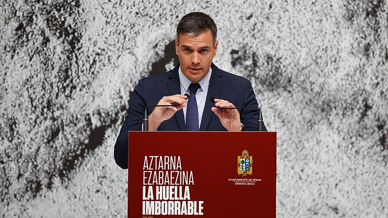 Sánchez defiende una memoria colectiva con los valores de las víctimas del terrorismo