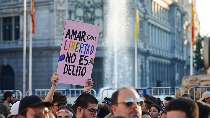 La marcha del Orgullo recupera su imagen prepandémica