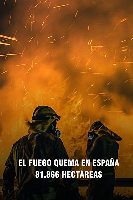Telediario Fin de Semana - El fuego ha quemado en España 81.866 hectáreas en lo que va de año