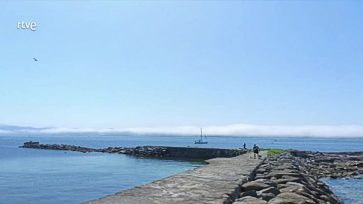 Temperaturas máximas altas en Canarias, mesetas y áreas del valle del Ebro