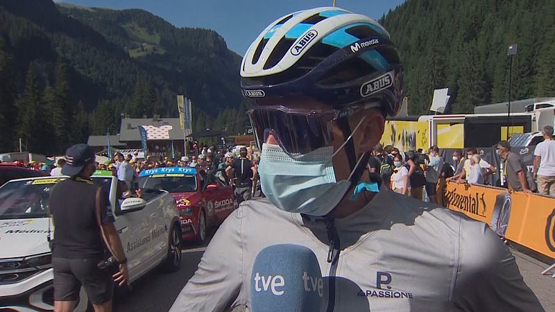 Tour 2022 | Enric Mas: "El tercer puesto está cerca, poco a poco vamos soñando".