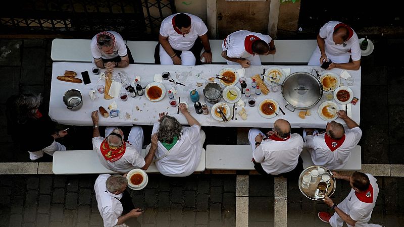 As viven los hosteleros los Sanfermines
