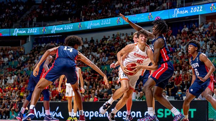 Baloncesto en RTVE - Final Mundial sub'17 baloncesto: España - Estados Unidos (final del partido)