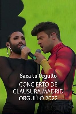 Concierto de Clausura Madrid Orgullo 2022