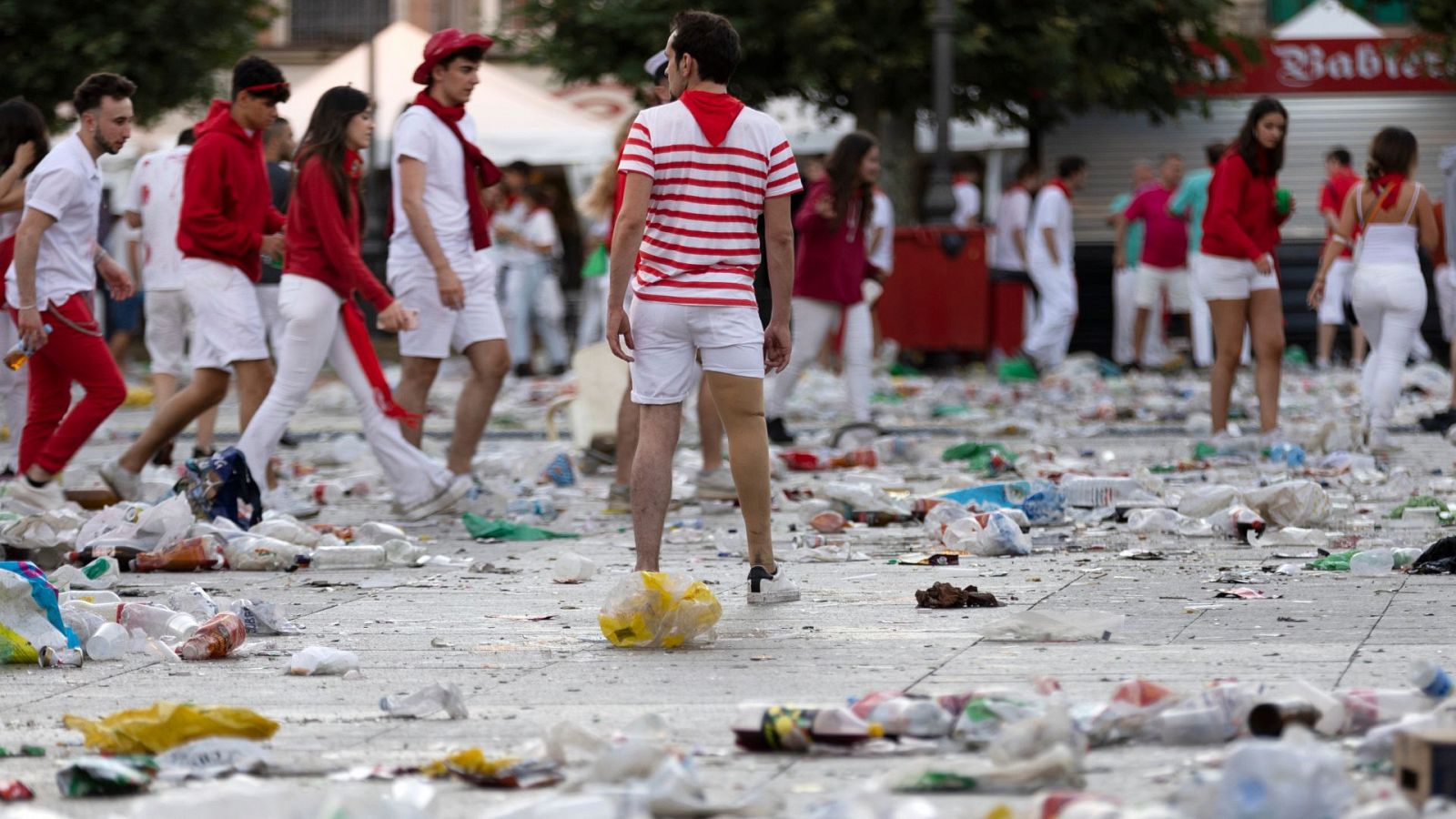 Una noche en las fiestas de San Fermín