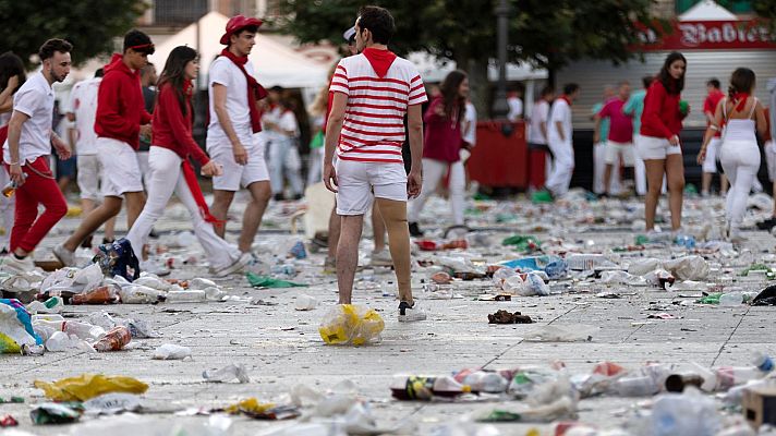 La hora de La 1 - Una noche en las fiestas de San Fermín