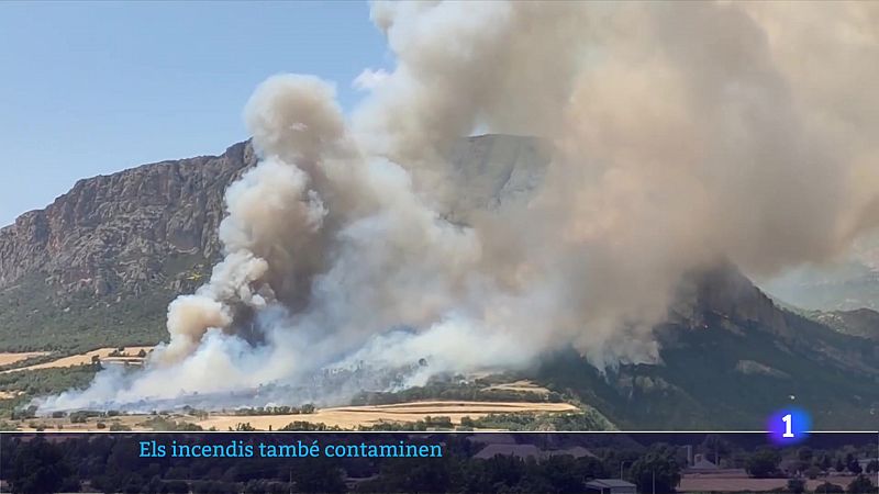 Els incendis també contaminen, i seran més habituals i més virulents