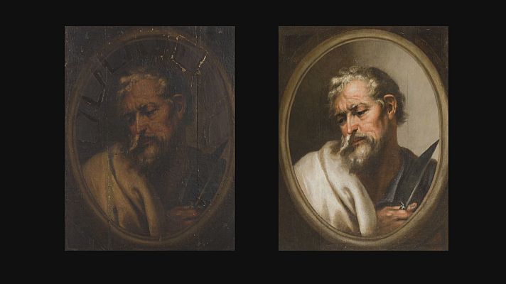 Restauradas tres obras del siglo XVII