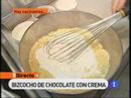 RTVE Cocina - Bizcocho de chocolate a la crema