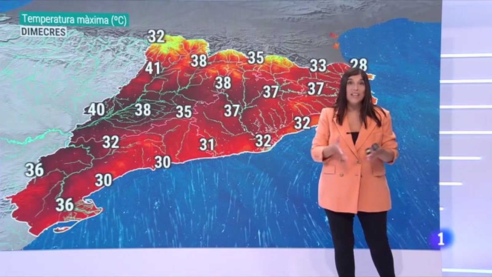 El Temps (11/07/2022) - Una onada de calor intensa i sobretot, llarga