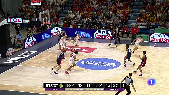 Telediario 1 - Los 'juniors de plata', la nueva generación del baloncesto español