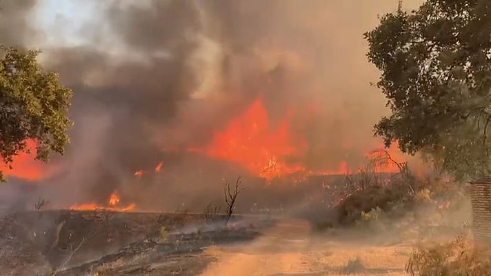 Noticias Andalucía - Incendio en El Ronquillo