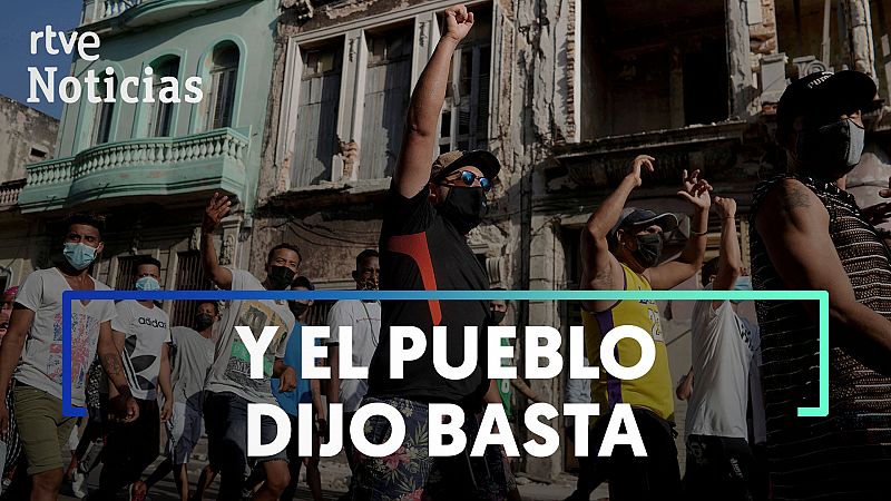 Un año del 11J, las protestas masivas del pueblo contra el Gobierno de Díaz-Canel