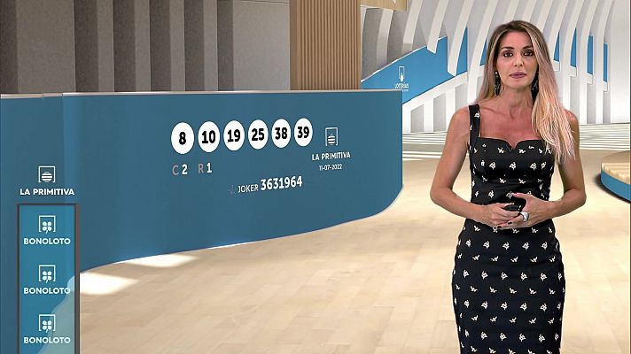 Loterías - Sorteo de la Primitiva y la Bonoloto del 11/07/2022