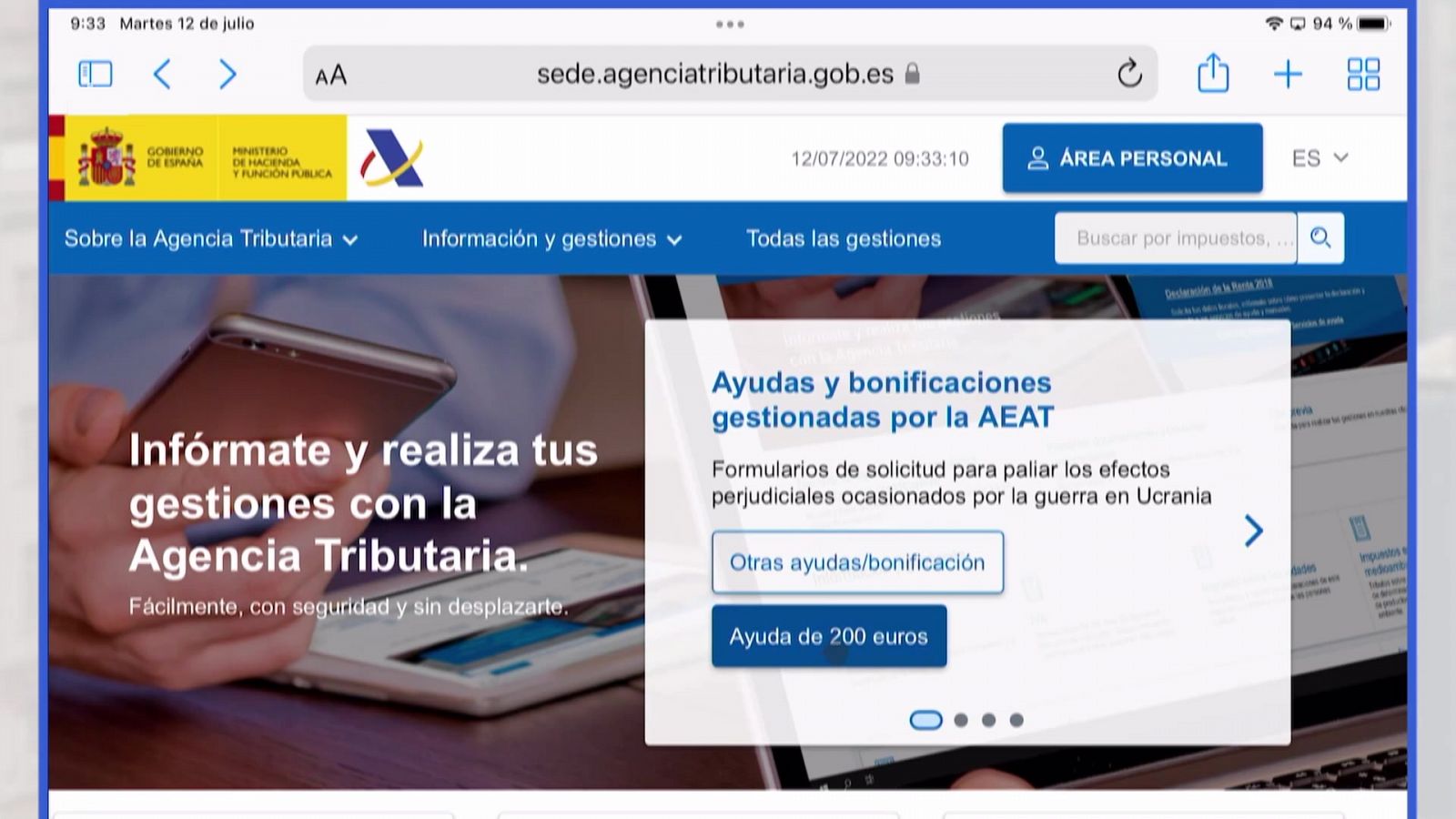 Aquí hay trabajo - 12/07/22 - ver ahora