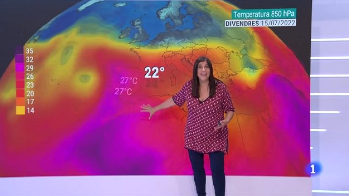 El temps - Onada de calor excepcional per la seva durada