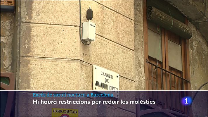 L'Informatiu - Excés de soroll nocturn a Barcelona