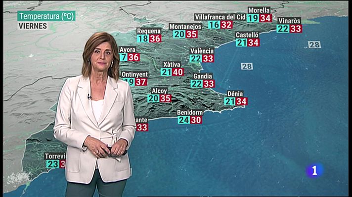 L'informatiu - Comunitat Valenciana - El Tiempo en la Comunitat Valenciana - 14/07/22