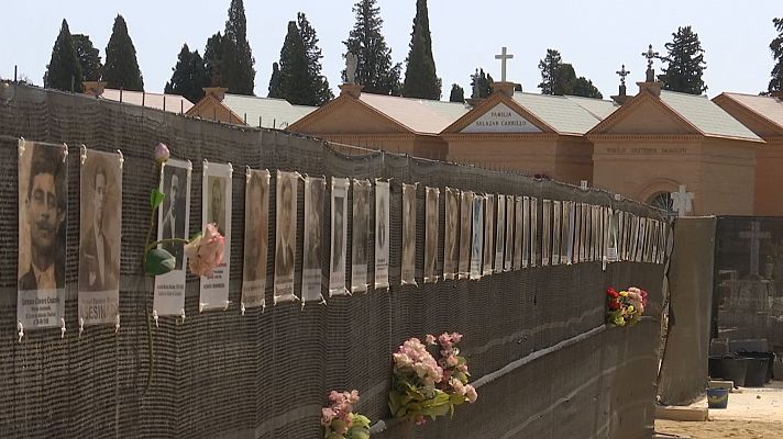 El trabajo en la fosa común de Pico Reja