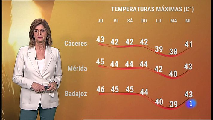 Noticias de Extremadura - El tiempo en Extremadura - 14/07/2022
