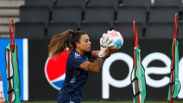 Telediario 1 - Eurocopa femenina 2022 |  Misa Rodríguez: "Nos falta el gol que no tuvimos ante Alemania"