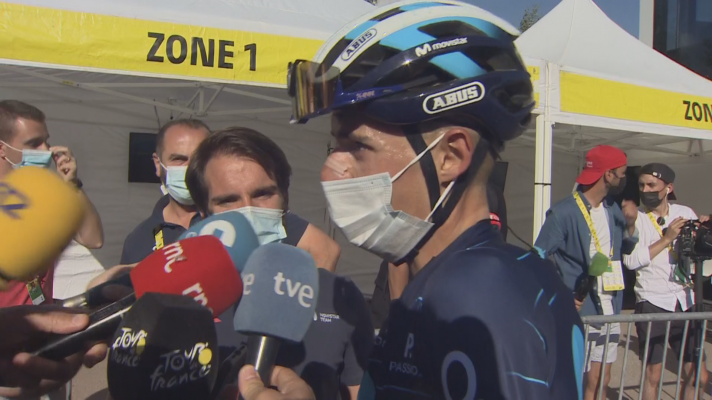 Ciclismo - Tour 2022 | Enric Mas: "Lo importante hoy era devolver la confianza al equipo y a mí mismo"