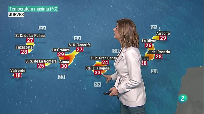 El tiempo en Canarias - 14/07/2022