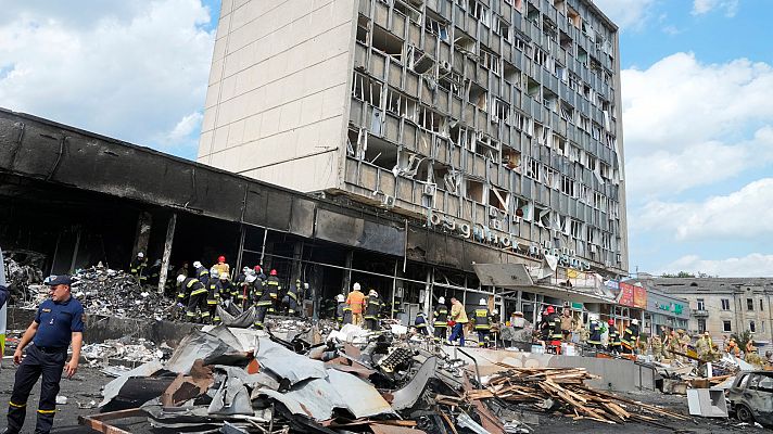 Al menos 22 muertos en un ataque ruso con misiles en la ciudad de Vinnytsia