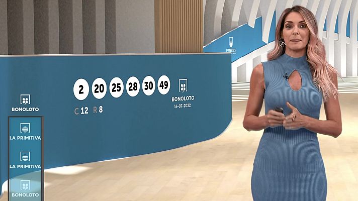 Loterías - Sorteo de la Lotería Nacional, Bonoloto, Primitiva y Jóker del 14/07/2022