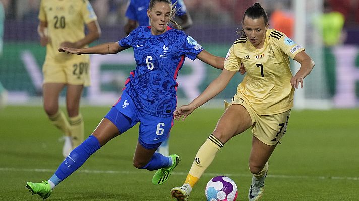 Fútbol - Campeonato de Europa femenino: Francia - Bélgica