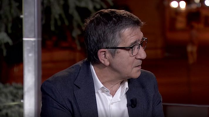 Patxi López: "La Ley de Memoria Democrática no dice nada de lo que dice la derecha"