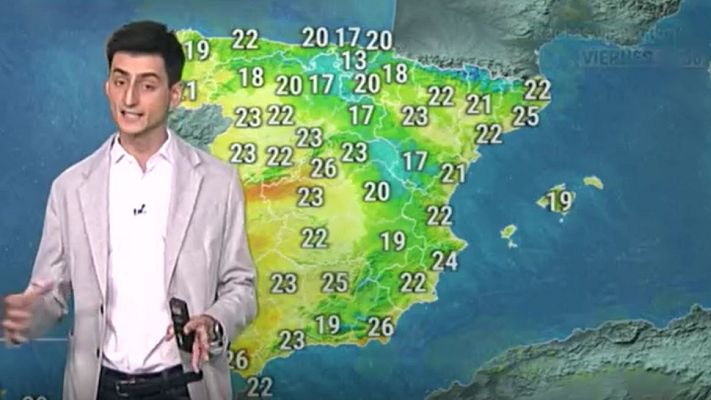 El tiempo - Continúan las altas temperaturas en gran parte de la península y Mallorca