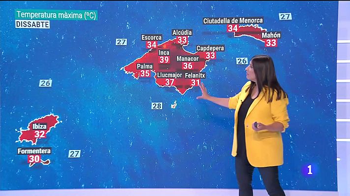 Informatiu Balear - El temps a les Illes Balears - 15/07/22