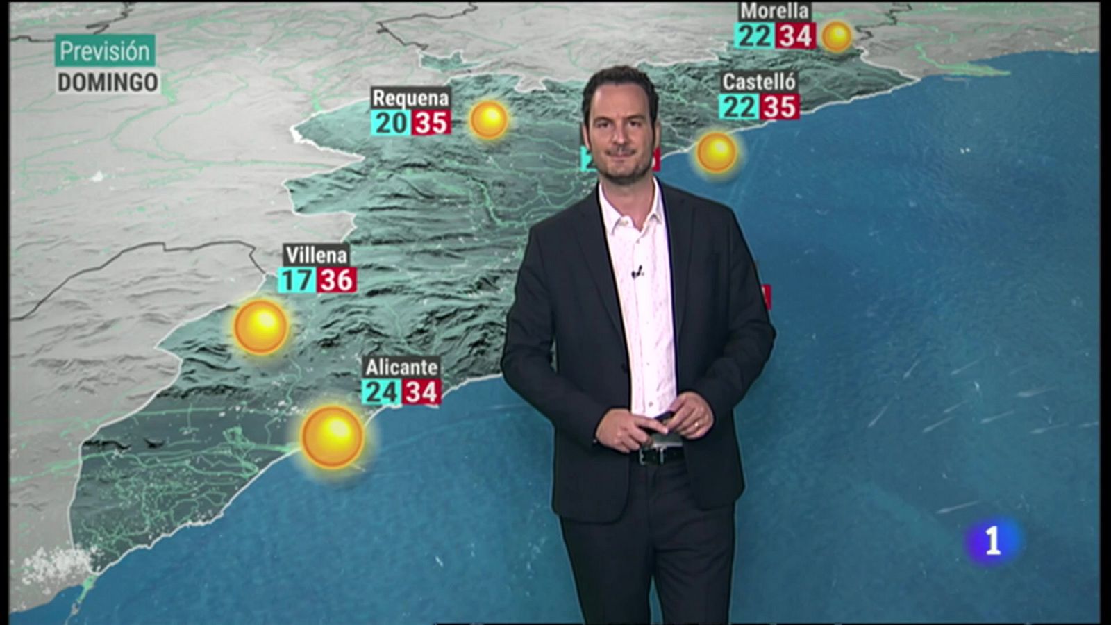 El Tiempo en la Comunitat Valenciana 15/07/2022