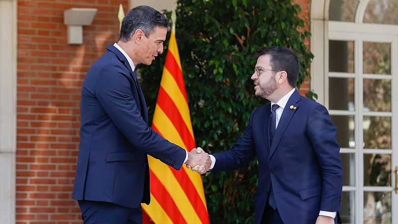 Sánchez y Aragonès acuerdan que la mesa de diálogo se reúna la última semana de julio