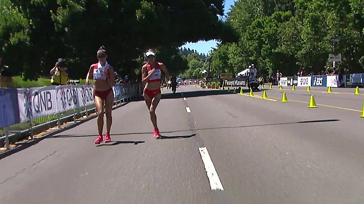 Camp. del Mundo al aire libre: 20 km marcha femeninos