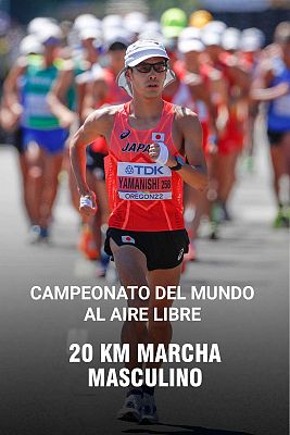 Camp. del Mundo al aire libre: 20 km marcha masculinos