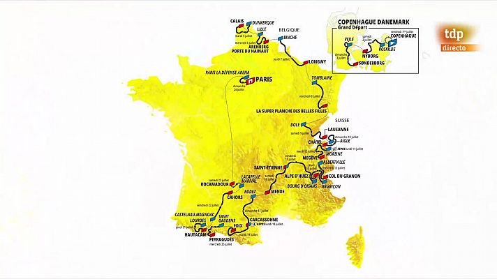 Tour de Francia - Tour 2022 | Perfil de la etapa 14: Saint Etienne - Mende