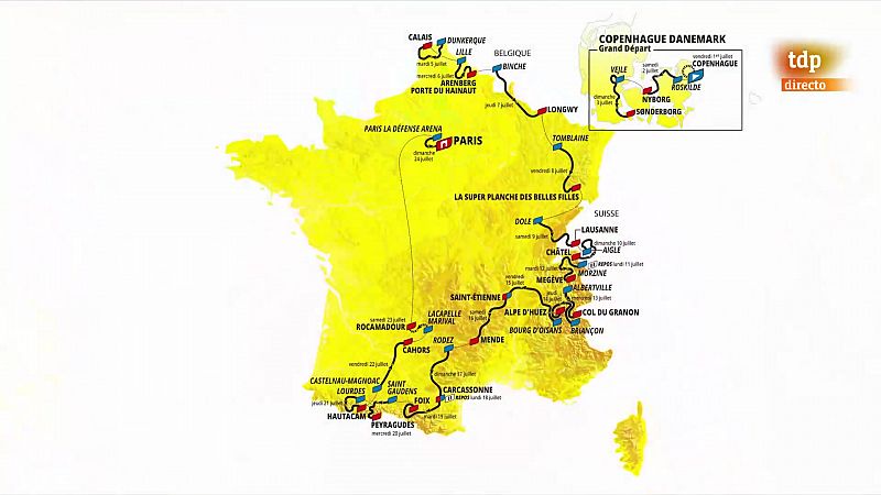 Tour 2022 | Perfil de la etapa 14: Saint Etienne - Mende