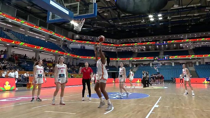 Baloncesto en RTVE - Campeonato del Mundo Sub-17 Fem. Semifinal: España - Francia