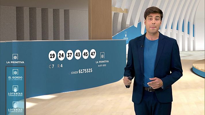 Loterías - Sorteo de la Bonoloto y Primitiva del 16/07/2022