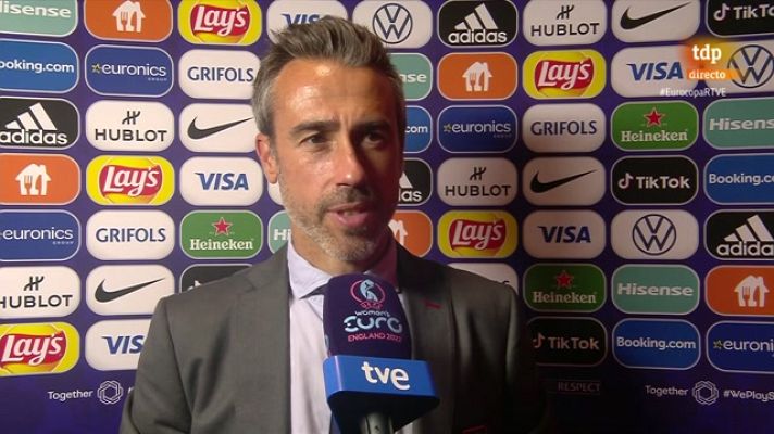  - Eurocopa 2022 | Jorge Vilda: "Tendremos que mejorar si queremos plantarle cara a Inglaterra"