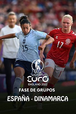 Camp. Europa femenino: España - Dinamarca