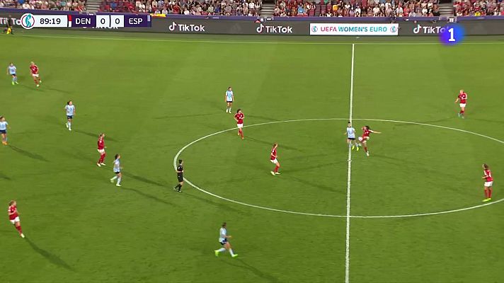  - Gol de Marta Cardona en el Dinamarca 0-1 España