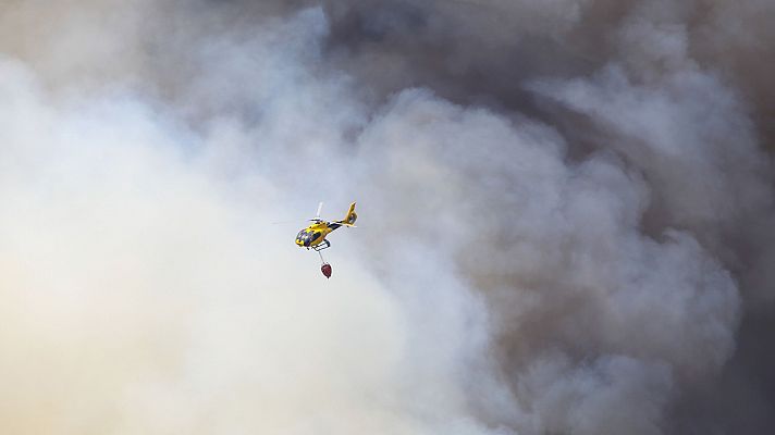 Muere un brigadista en un incendio en Zamora