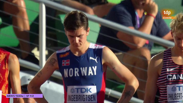 Atletismo - Katir, García Romo y Fontes consiguen el pleno español en las semifinales de 1.500