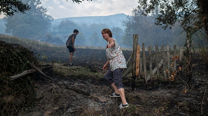 Arde España: impotencia y tristeza entre los vecinos