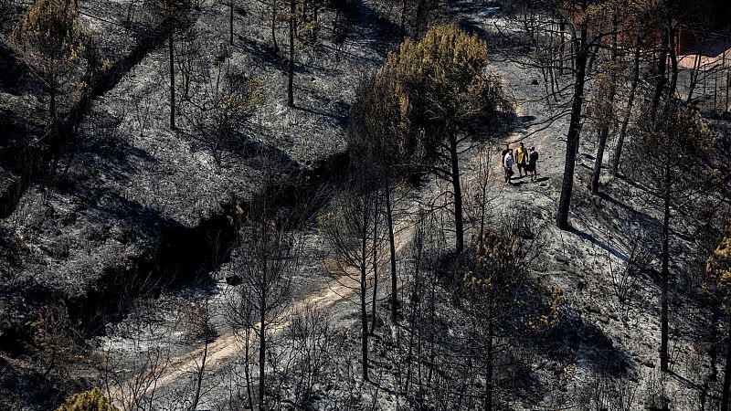 El incendio de Pont de Vilomara quema 1.600 hectáreas y obliga a evacuar a 200 vecinos