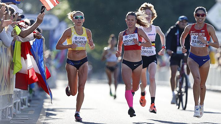 Camp. del Mundo al aire libre. Libre maratón femenina